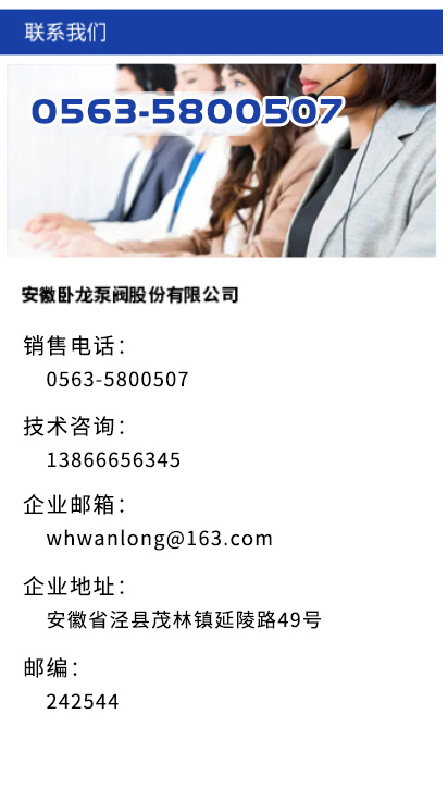 安徽臥龍泵閥-視頻列表